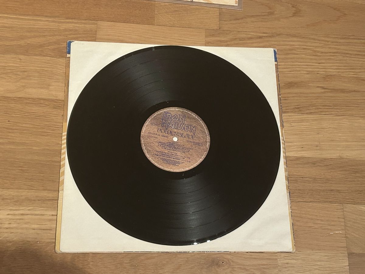 Vinyles: Iron Maiden. 1984. Powerslave  – D'occasion à Faulensee par Mizuno06 3