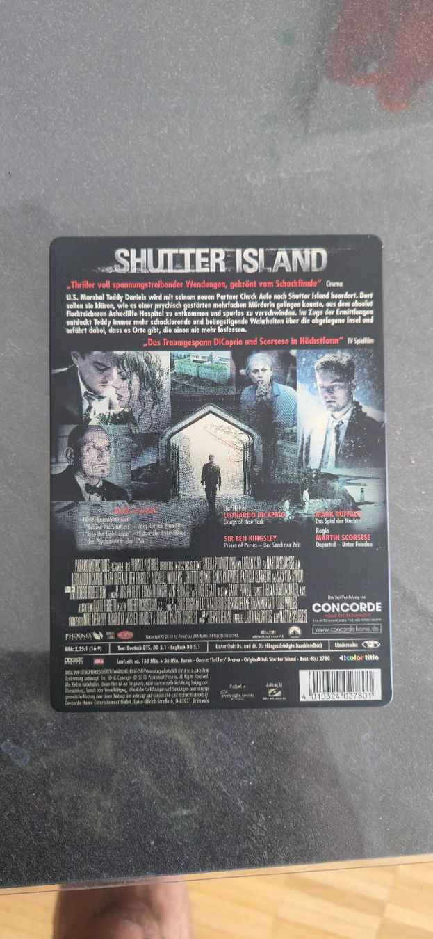 Tous les DVDs: Shutter Island Steelbox – Neuf (Voir description) à Zürich par Enver90
