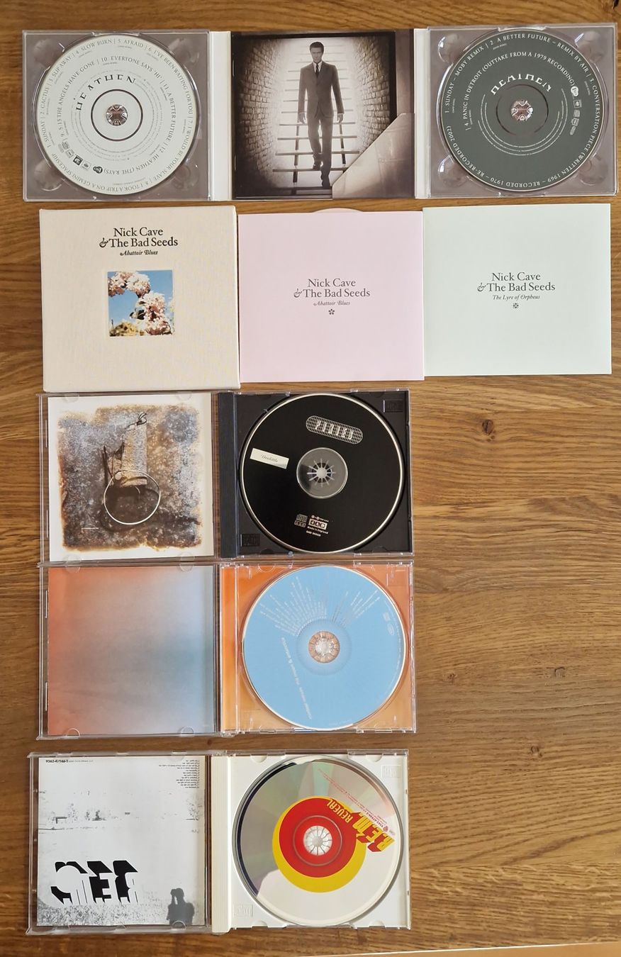 CD: CD Paket: David Bowie, Nick Cave, Pixies, R.E.M. – Usato da Wettingen venduto da brownie14 1