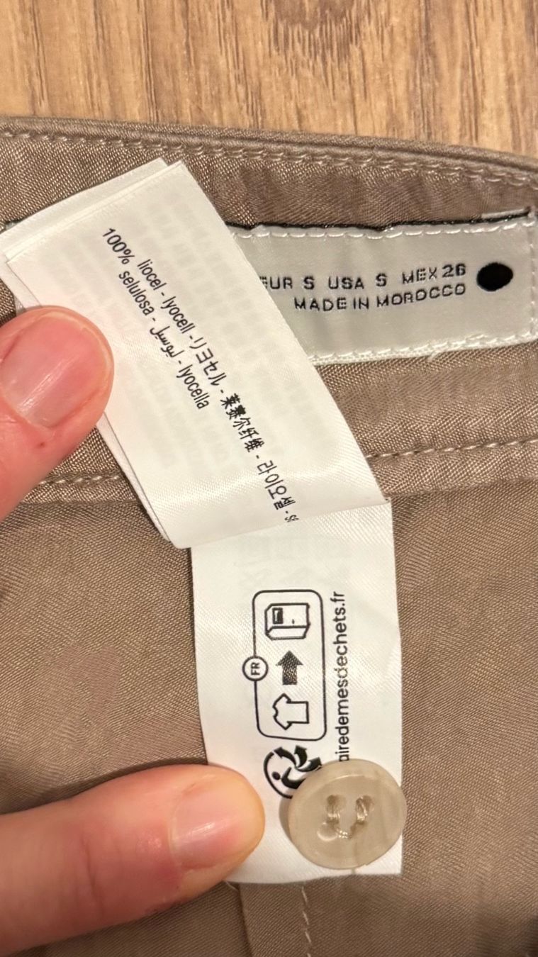 Zara Completi & Tailleur: Zara Anzug aus fließendem Viskose-Mischgewebe – Nuovo (secondo la descrizione) da Schaffhausen venduto da R_Muzh 8