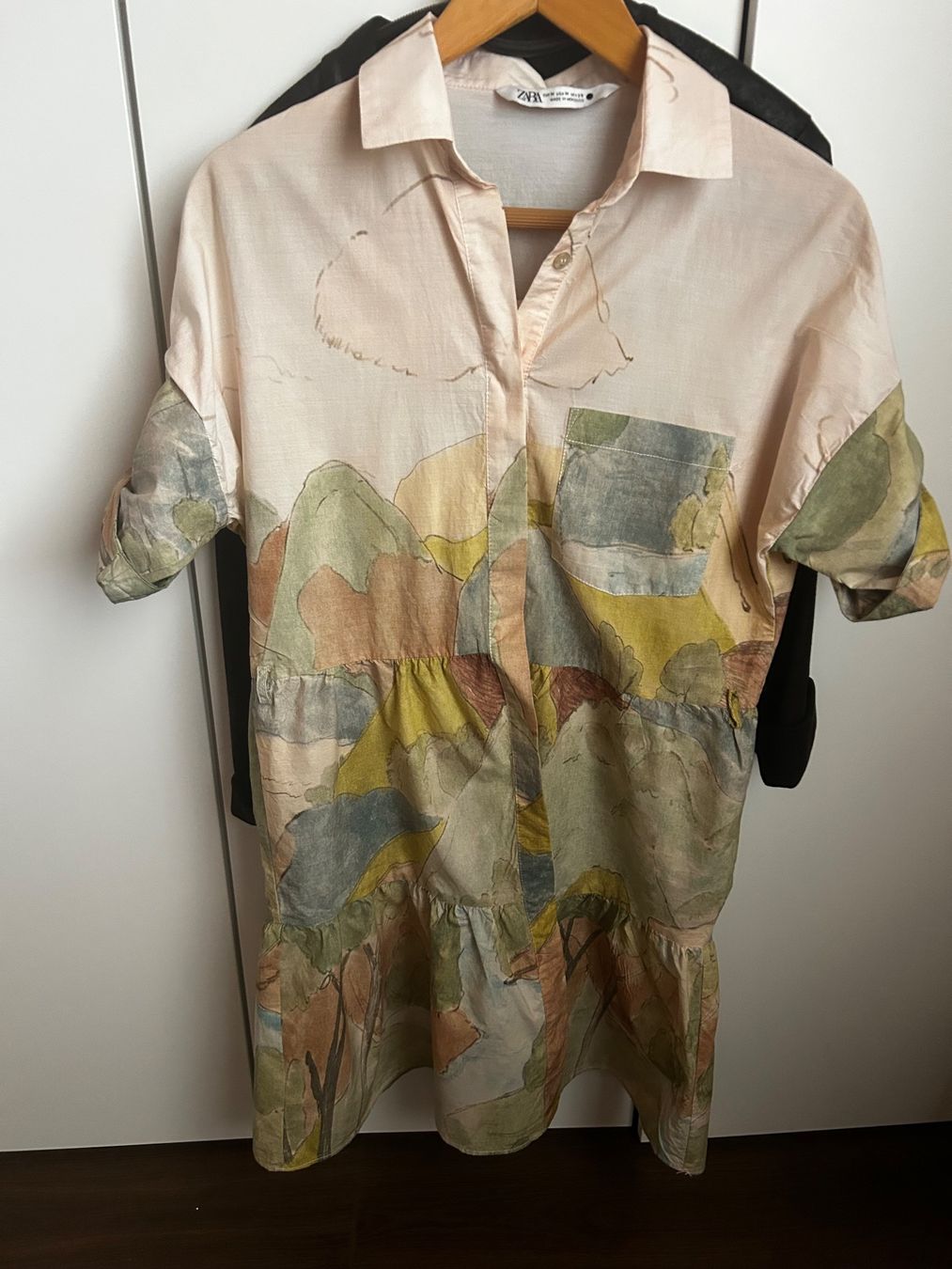 Zara Kleider: Blusenkleid von Zara Baumwolle – Gebraucht aus Scherz von Mandarine8