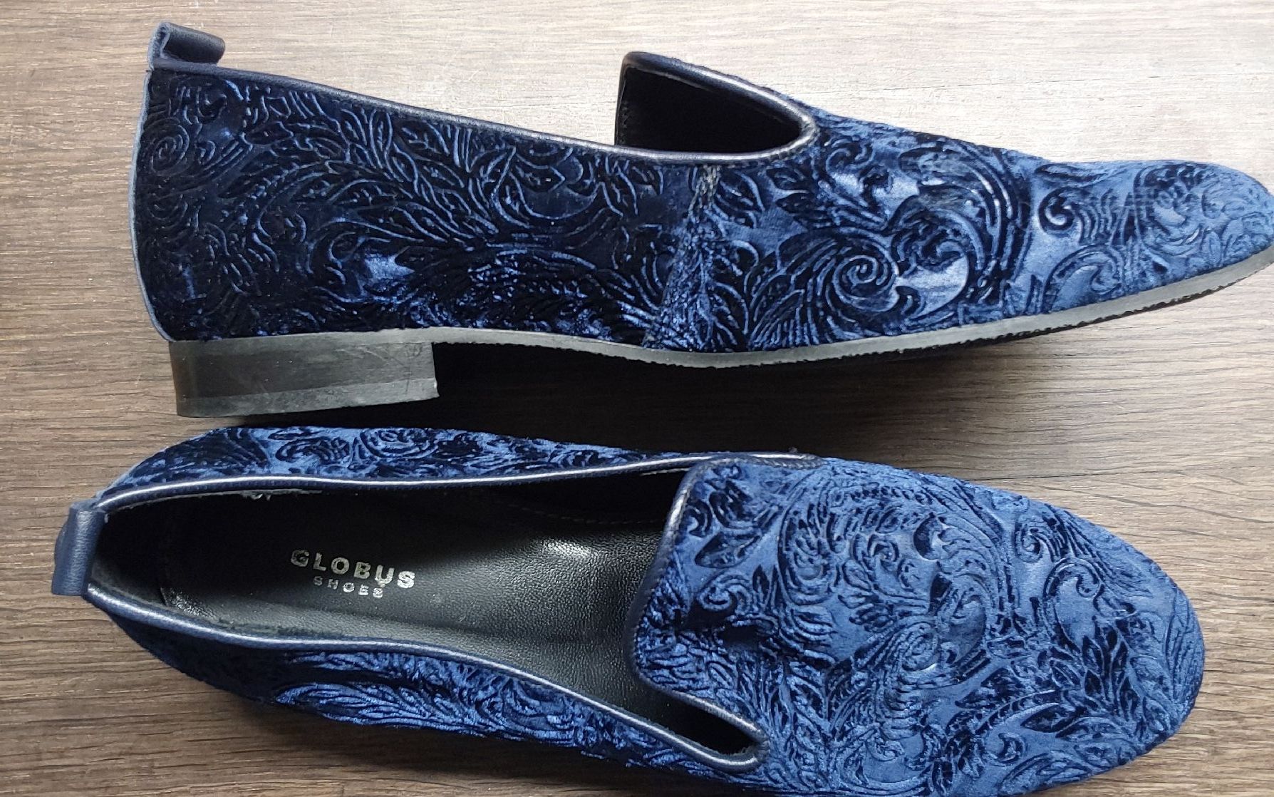 Globus Damenschuhe: Ballerinas Samt blau Globus 41 – Neu (gemäss Beschreibung) aus Köniz von scopello12 1