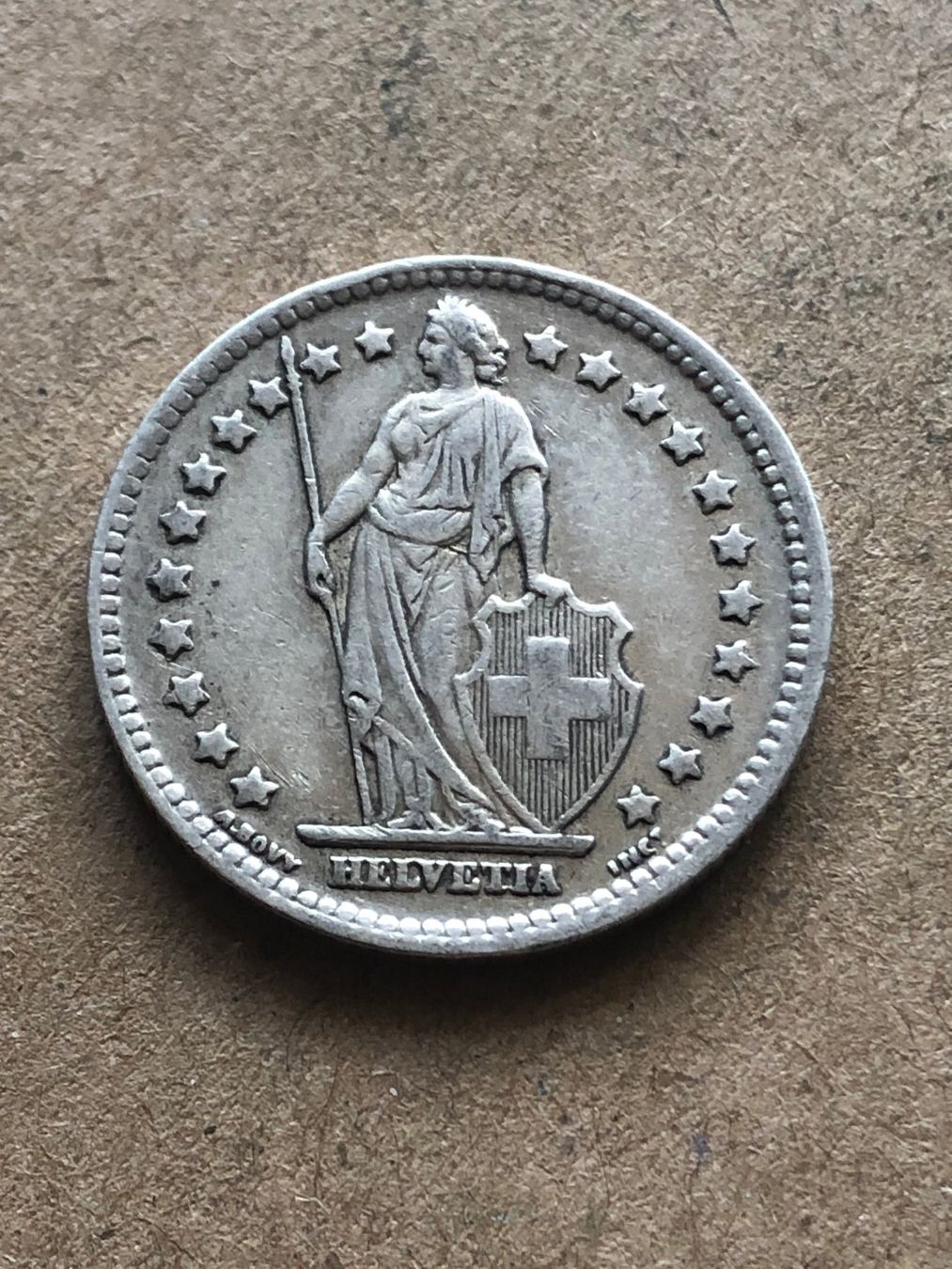 Toutes les monnaies: 1 Fr. 1943 – D'occasion à Schötz par Odpa 1