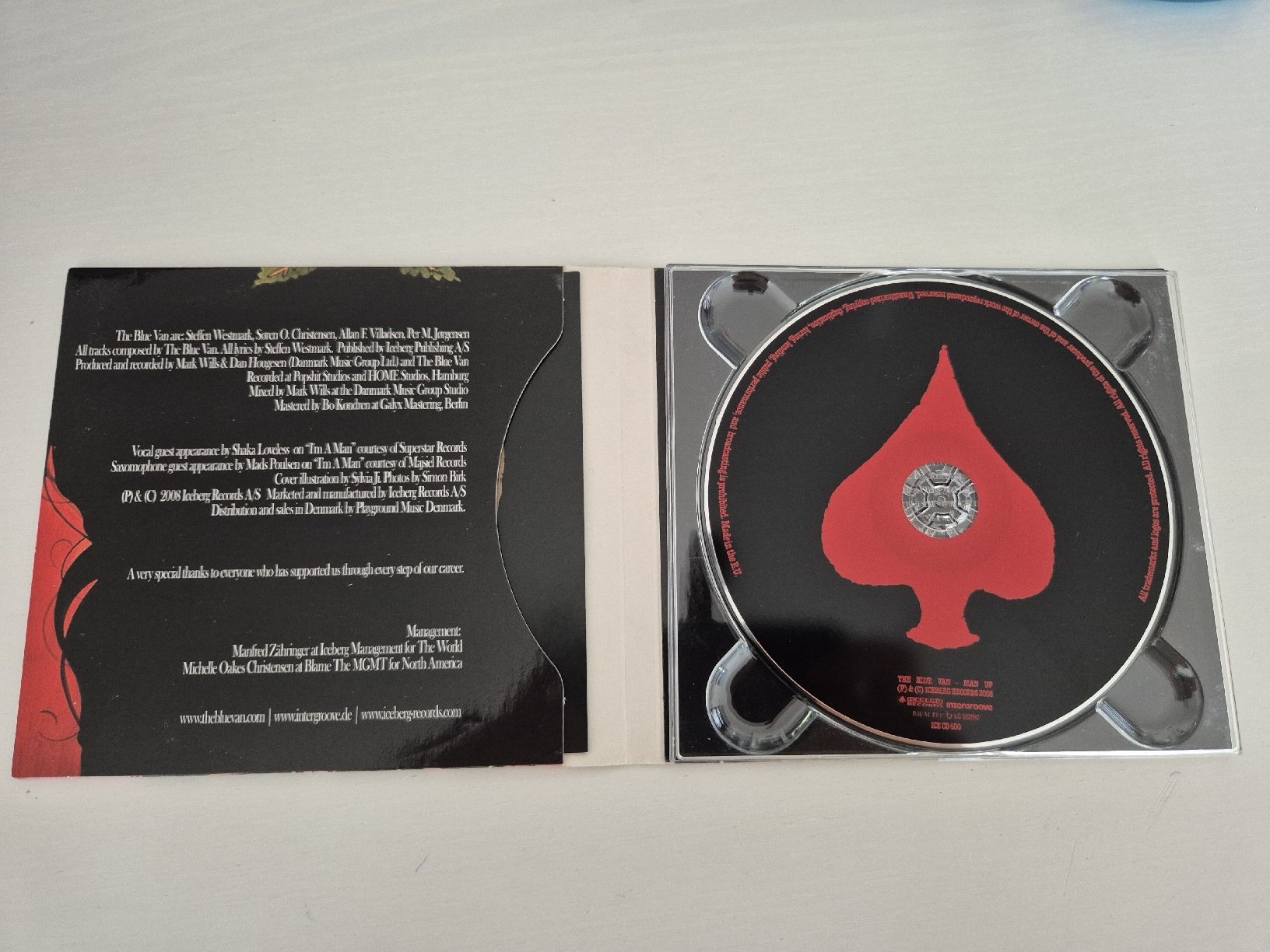 CDs:  The Blue Van - Man Up - CD – Neu (gemäss Beschreibung) aus Uster von newwave0 2