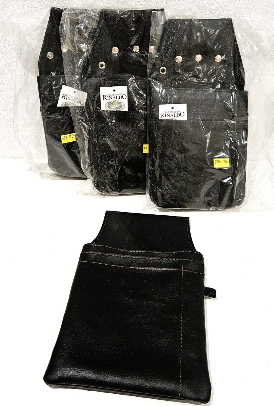 Borse: 4x Rinaldo Kellnertasche Gürteltasche Leder Schwarz ab 1.- – Nuovo e nell'imballaggio originale da Ebmatingen venduto da cha_7g7p