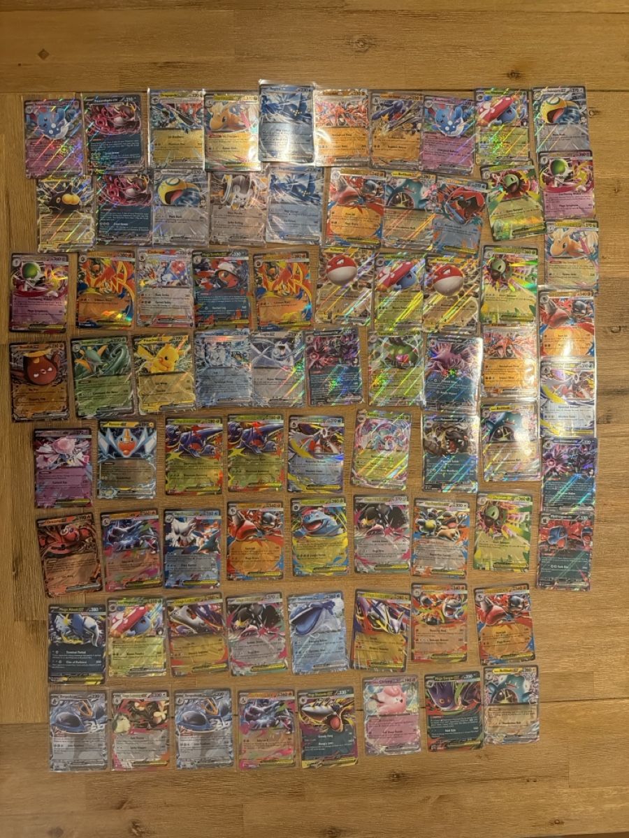 Pokémon Cartes à collectionner: 144 Pokemon ex Karten aus der SV / Mega Evolution Ära – Neuf (Voir description) à Dietikon par Julspokestore