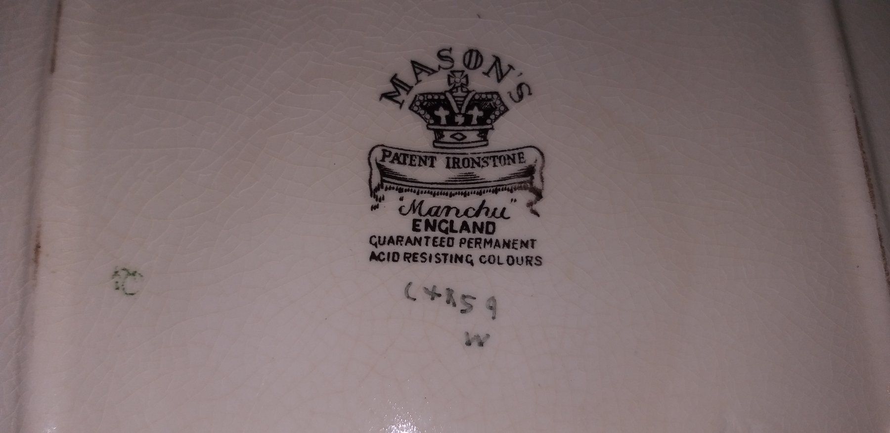 Piatti di portata: Plat MASON'S    Dim. : 28 x 23 cm – Usato da Cossonay-ville venduto da Super-Price-Quality 2