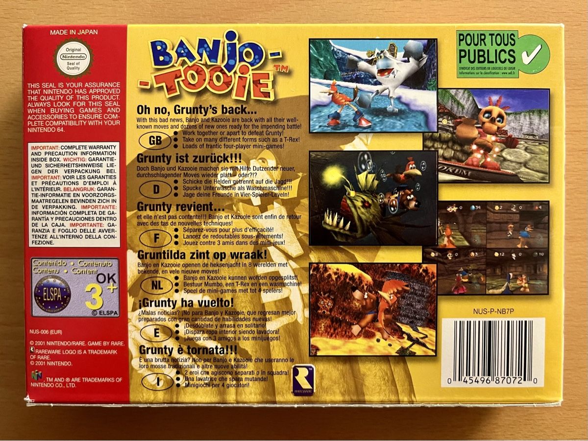 Spiele: Banjo Tooie N64 – Neu (gemäss Beschreibung) aus Lausanne von  1