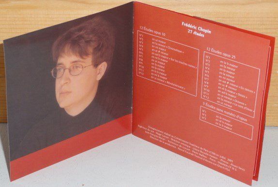 CDs: Jean-Frédéric Neuburger - 27 études - Frédéric Chopin – D'occasion à Unterbäch par niquz 3
