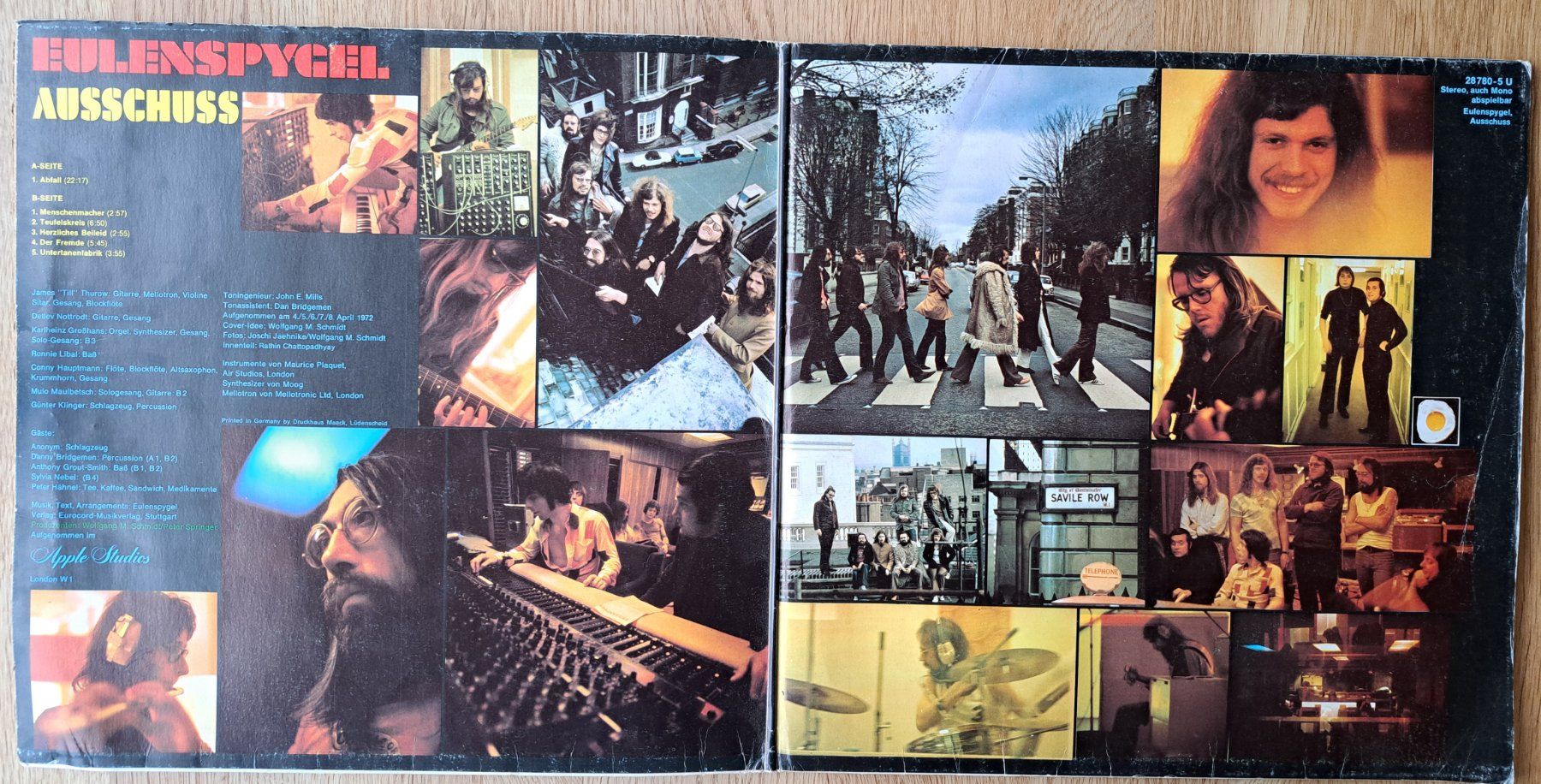 Dischi in vinile: Eulenspygel - Ausschuss (Krautrock) – Usato da Meggen venduto da Ricardokoch 2
