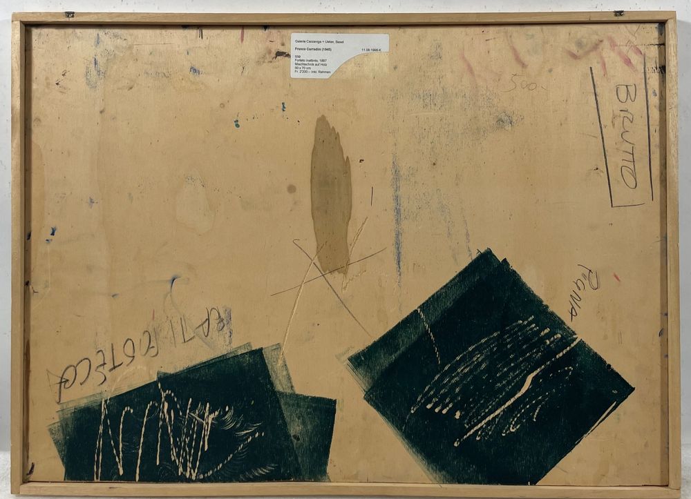 Franco Corradini (1945) grosses Gemälde Kaufen auf Ricardo