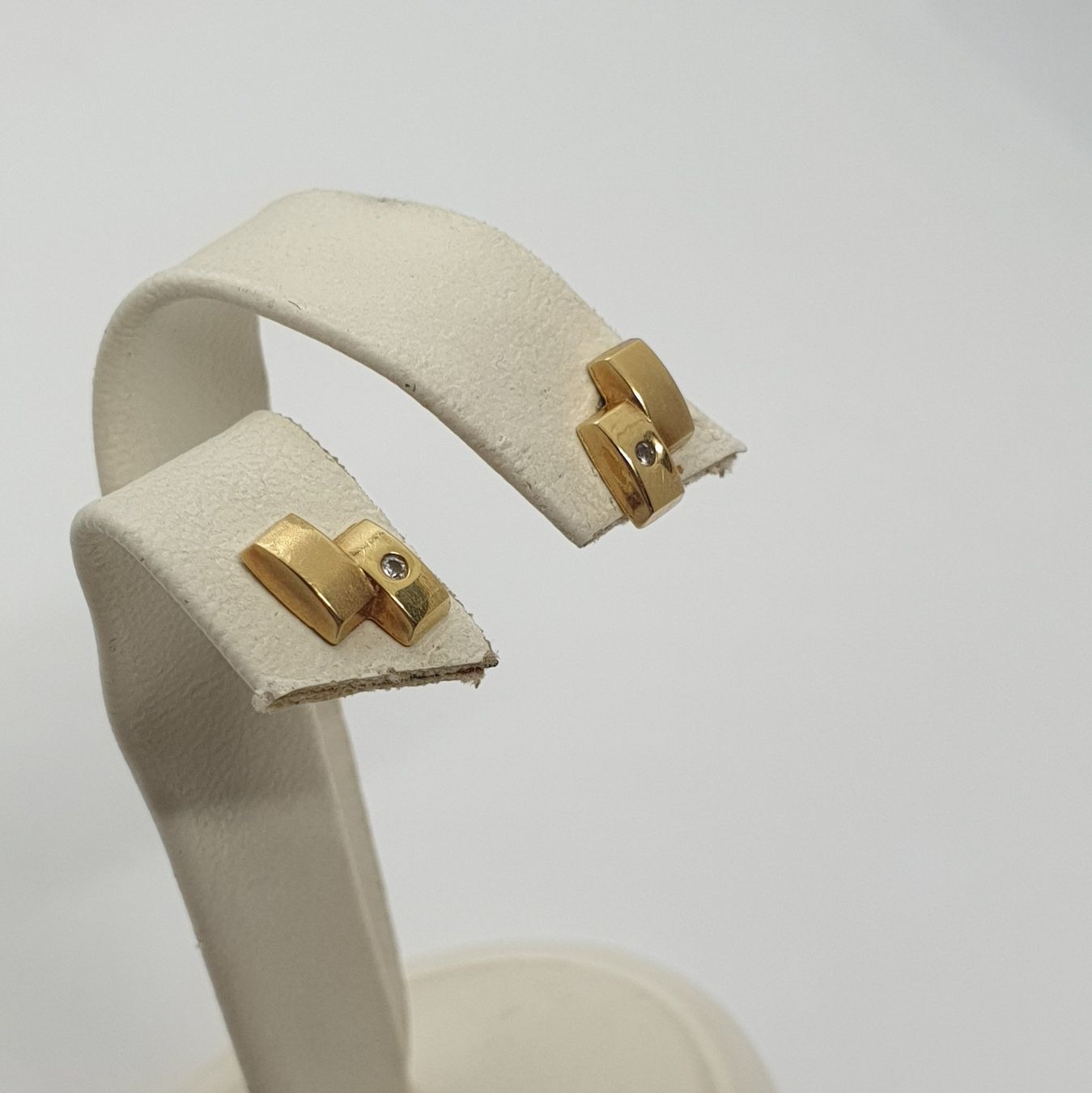 Orecchini pendenti & Orecchini a lobo: Echt 18K Gold - Diamant Ohrstecker – Usato da Luzern venduto da Luzern-Goldhaus 1