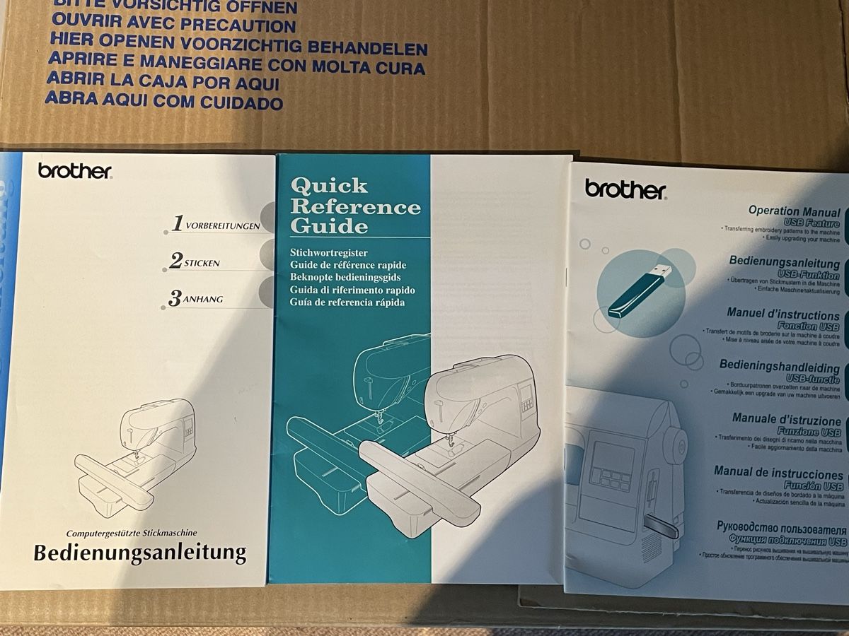 Brother Macchine da cucire: Stickmaschine Brother Innovis – Usato da Hünenberg venduto da Simsa0 2