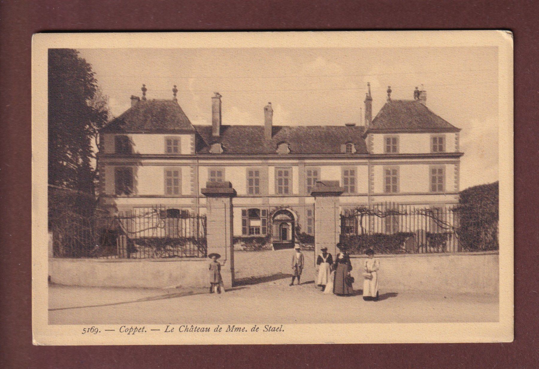 Ansichtskarten: COPPET - Château – Gebraucht aus Pully von nicecards-shop