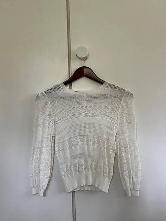 weisse Bluse von Zara, Grösse S