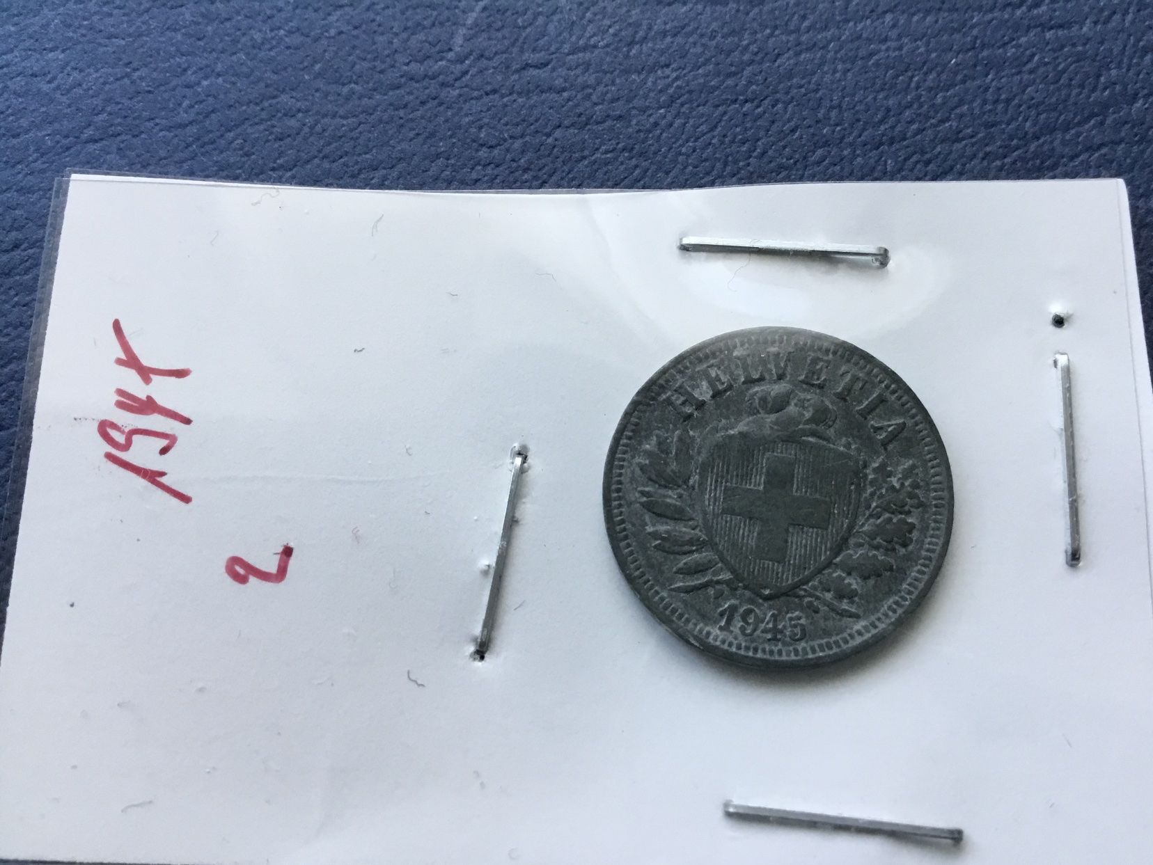 Tutti le monete: 2 Rappen 1945 – Usato da St. Margrethen SG venduto da alfapeugeot10 2