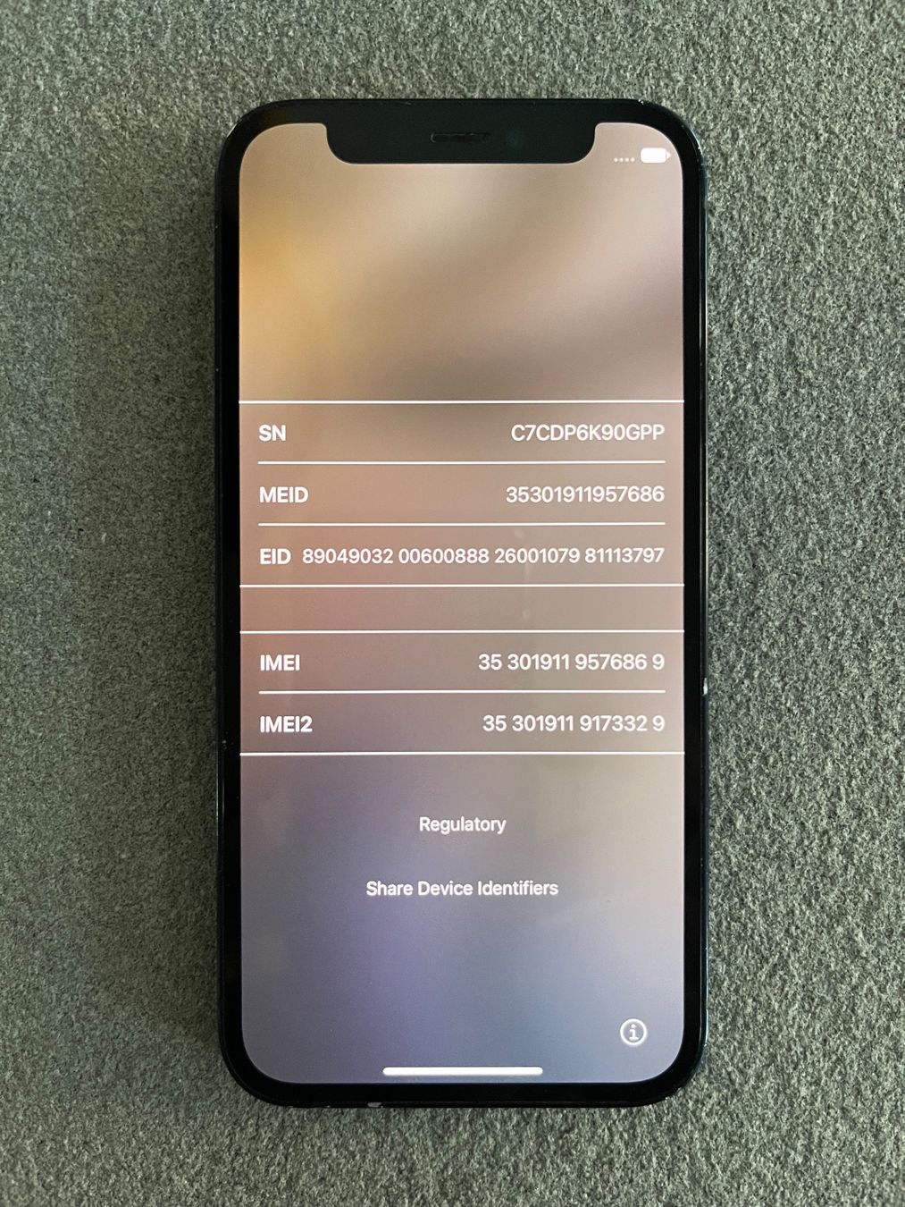 Apple Telefoni cellulari / Smartphones: iPhone 12 mini, Midnight Blue, gebraucht – Usato da Thalwil venduto da ricarda010 2