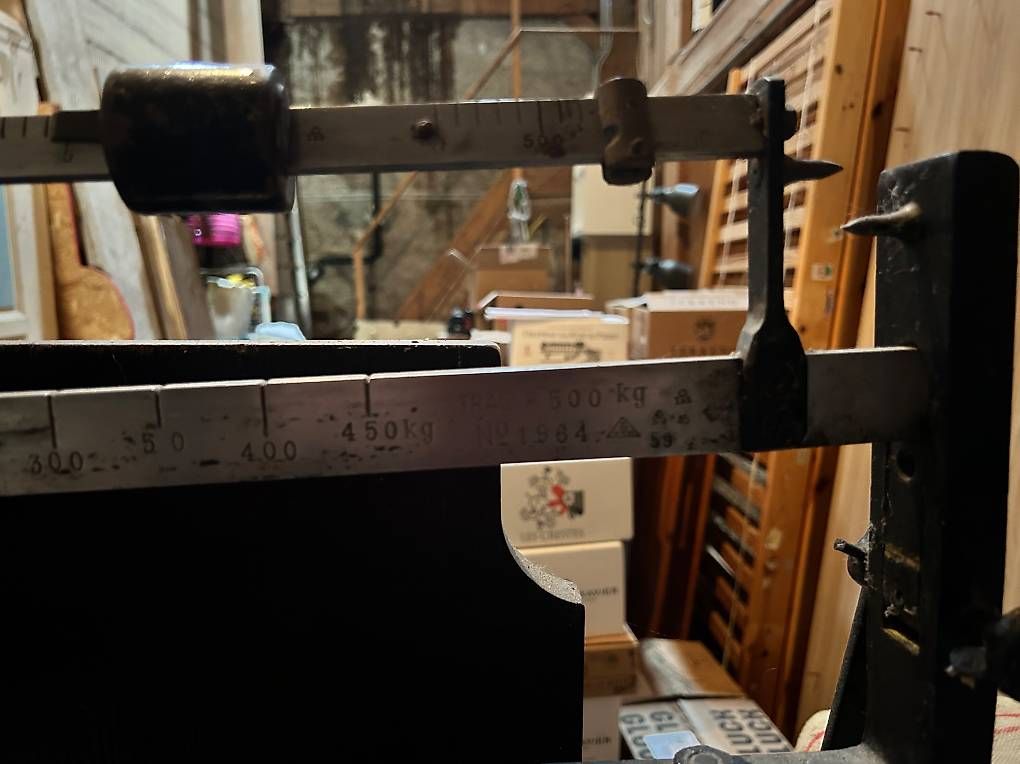 Bilance e pesi: Balance ancienne de gare CFF – Usato da Le Brassus venduto da Epicure57 3