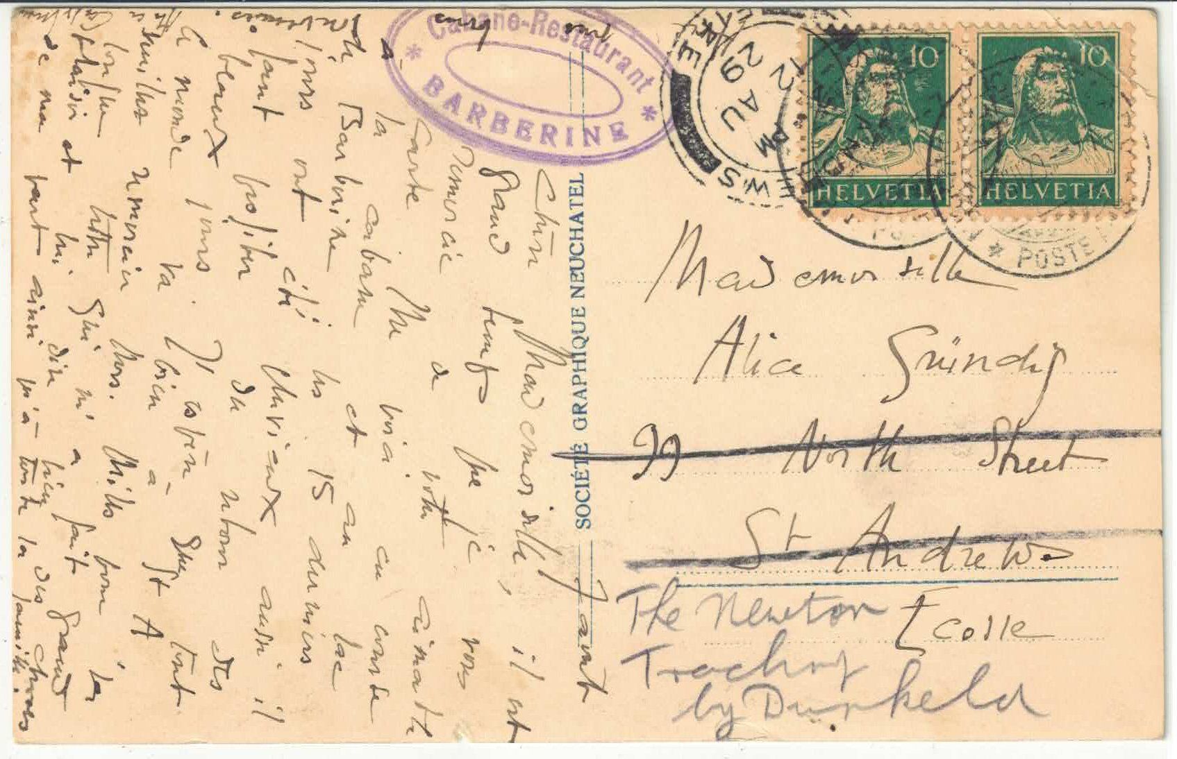 Cartoline postali: Lac de Barberine - La barrage – Usato da Ettingen venduto da Kartenplanet 1