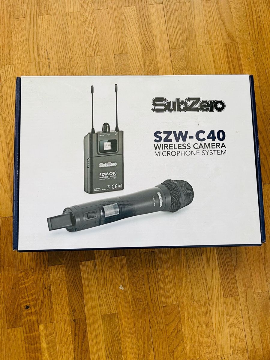 Microfoni: SubZero Funkmikrofon Set SZW-C40 Kamera Mikrofon – Nuovo (secondo la descrizione) da Zürich venduto da rit_y22r