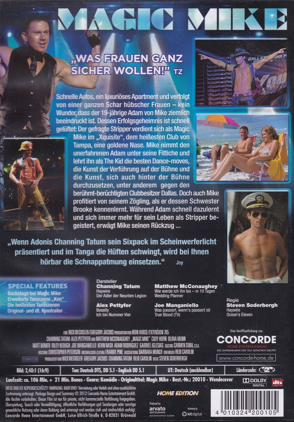 Alle DVDs: DVD ab Fr. 1.--, Magic Mike – Gebraucht aus Lausen von Mondeo10628 1