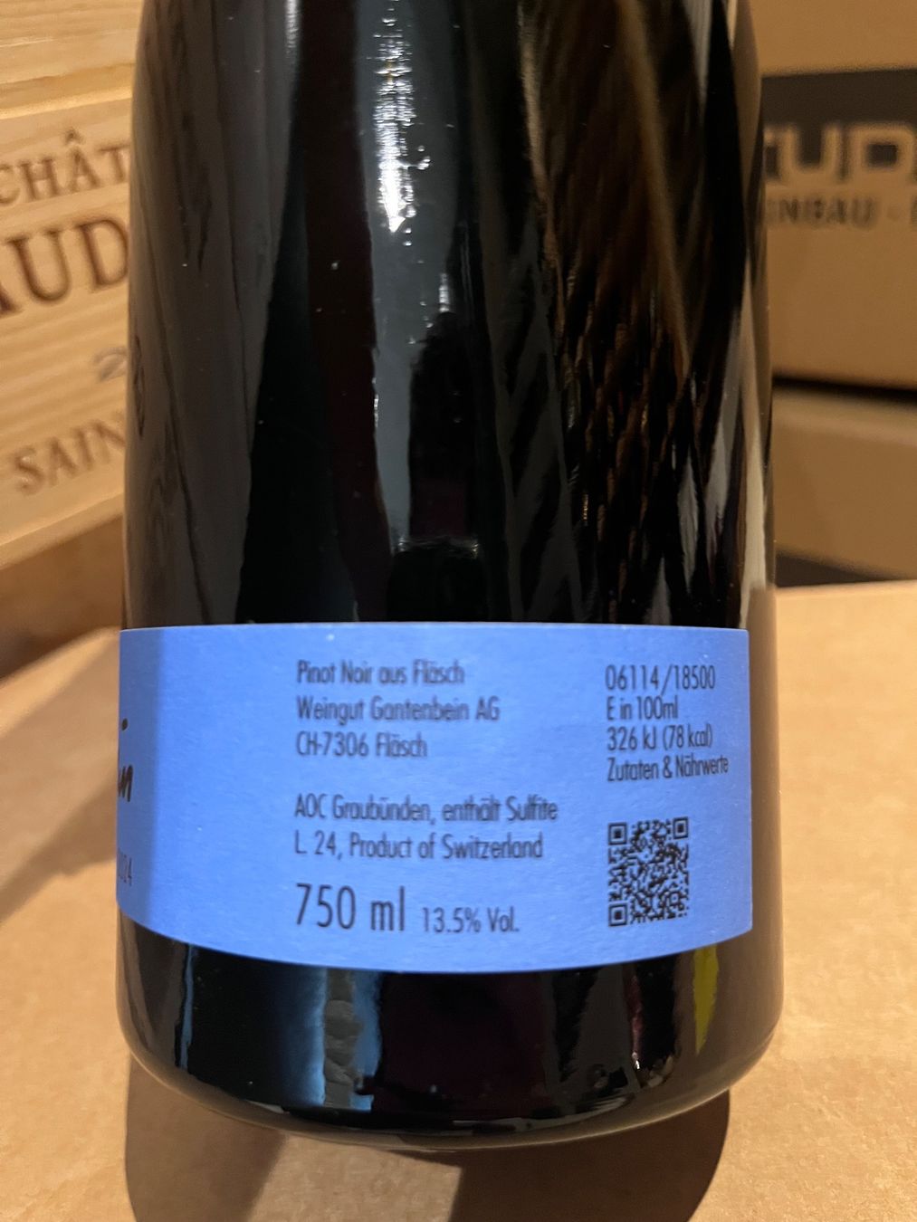 Wein: Gantenbein Pinot Noir 2024 – Neu und originalverpackt aus Liestal von Rockthat 3