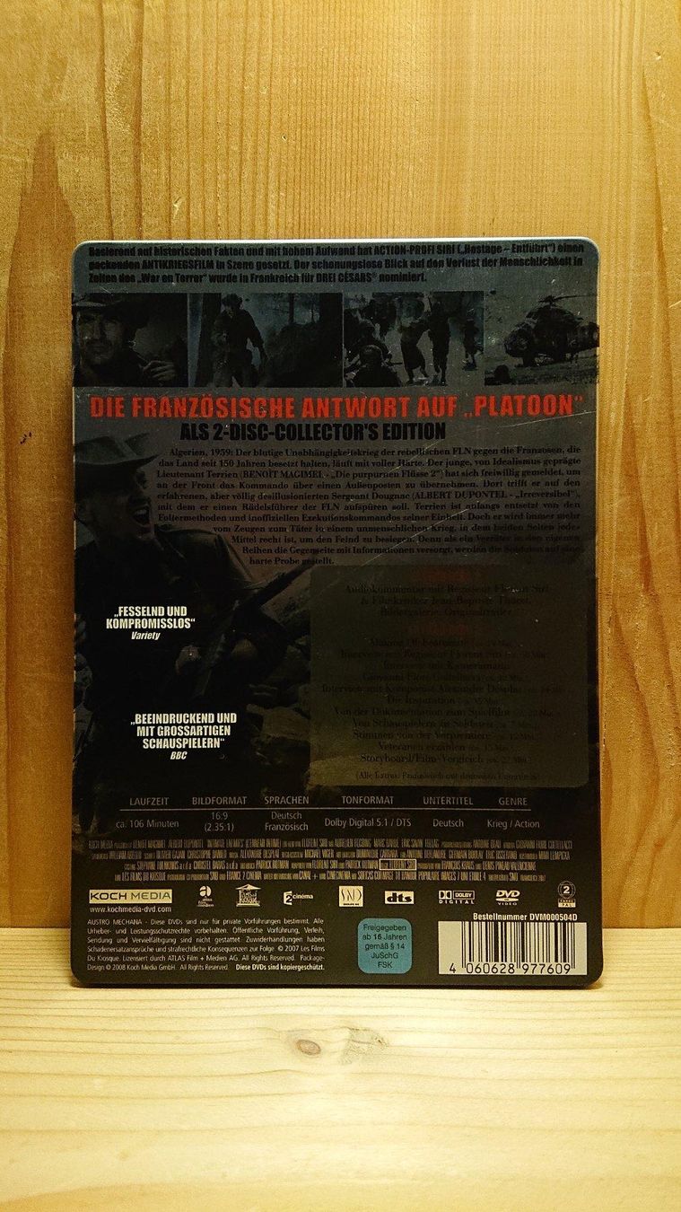 Tutti i DVDs: INTIMATE ENEMIES DVD Steelbook – Usato da Wilderswil venduto da Exebub 1