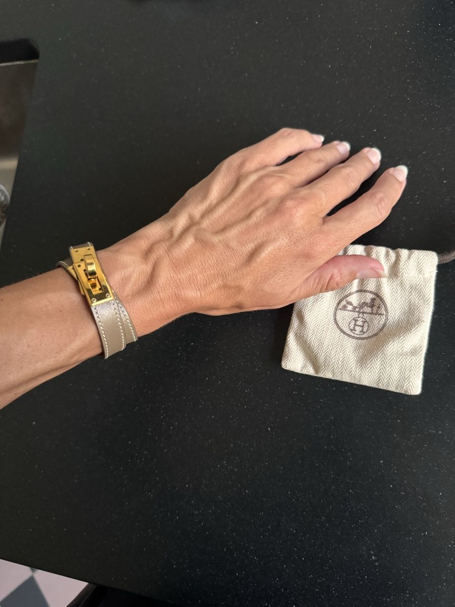 Hermès Bracciali & Braccialetti: Hermès Kelly Double Tour Bracelet – Usato da Zürich venduto da lena6743