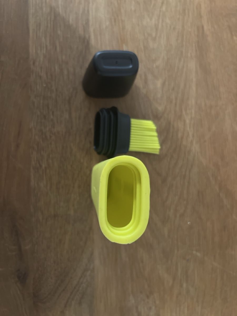 Bestecksets: Backpinsel,Textmarker MARK-EAT gelb  – Neu (gemäss Beschreibung) aus Uznach von Apuutze 1