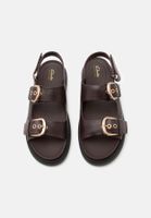 Clarks Sandalen dunkelbraun Leder
