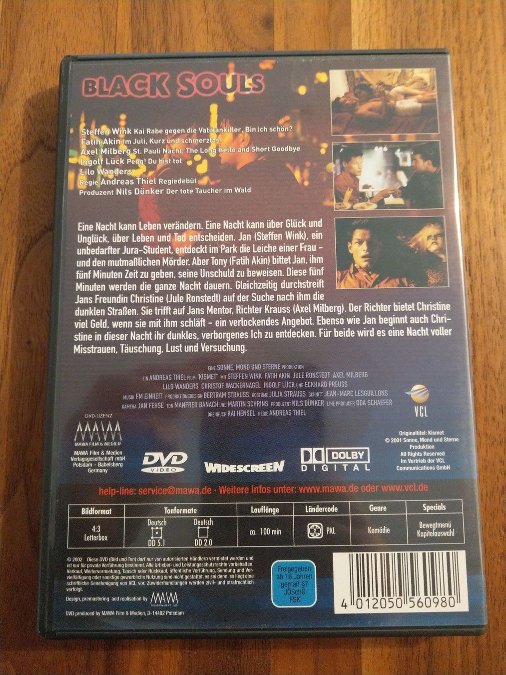 Tutti i DVDs: DVD - Black Souls / Kismet – Usato da Rheinfelden venduto da FilmAuktion 1