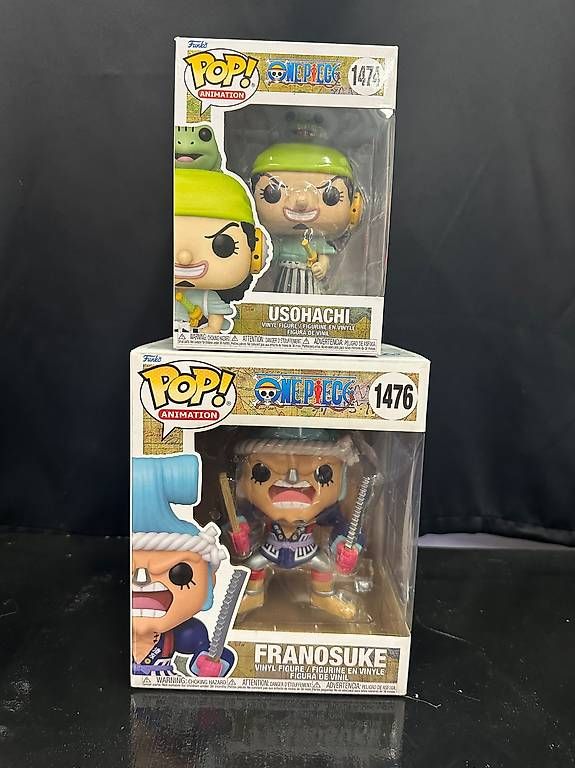 Statuette: Funko pop Onepiece Franosuke & Usohachi – Usato da Brüttisellen venduto da xhe_q8vx