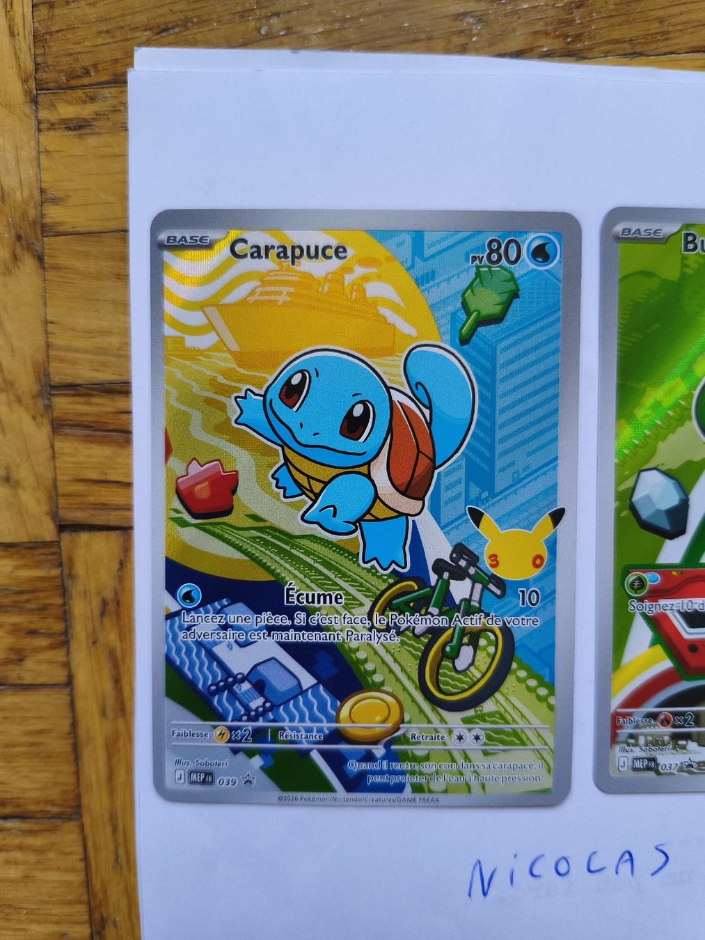Pokémon Carte collezionabili: pokemon 30th kanto first partner séries 1 FR – Usato da le locle venduto da nma_vq52 3