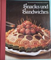 Kochbuch Snacks und Sandwiches.