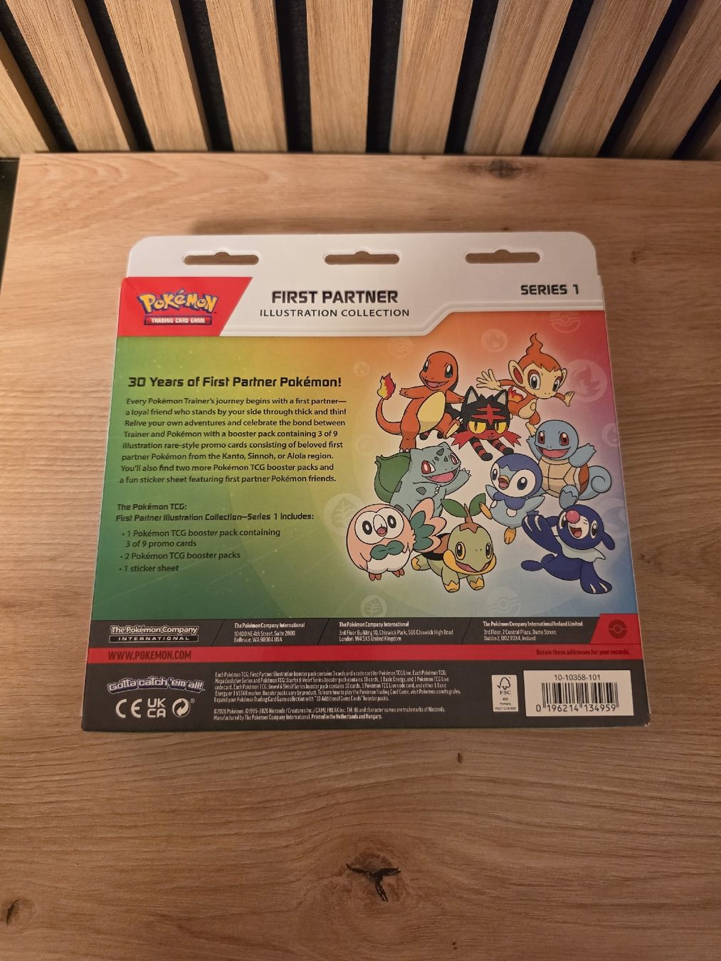 Pokémon Sammelbilder & Trading cards: Pokemon First Partner Illustration Collection EN neu – Neu und originalverpackt aus Dietikon von mr.sayin.007 1