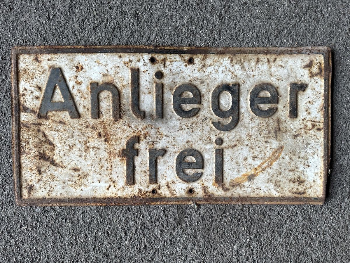Insegne: Anlieger frei – Usato da Reinach AG venduto da rares75