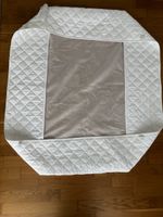 Randschutz mit Sternen, weiss, 60x120cm