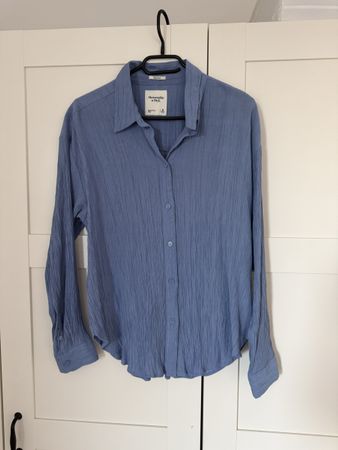 Damen Hemd Abercrombie & Fitch Grösse M blau