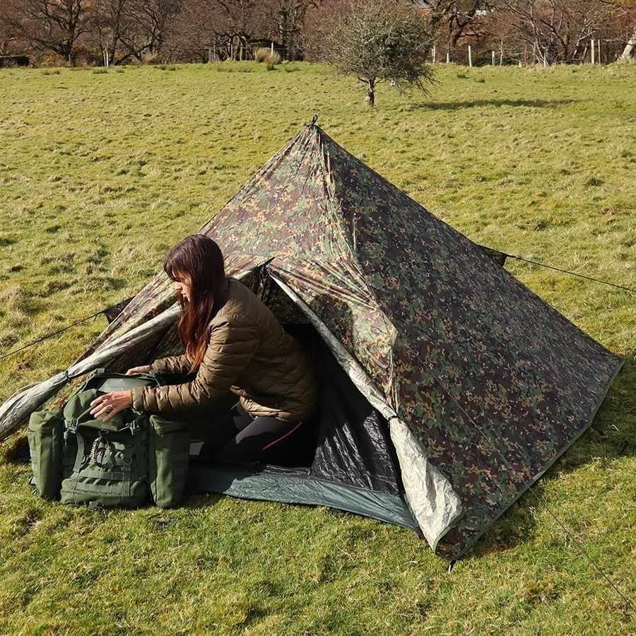 DD Hammocks Tende & Padiglioni: DD Hammocks Pyramid tent MC Zelt Camo – Nuovo e nell'imballaggio originale da Tulln venduto da HaengemattenShop 3