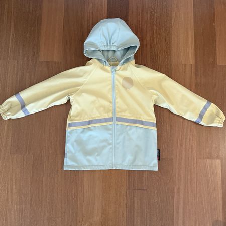 Kinder Regenjacke gefüttert, Gr. 110 / 116