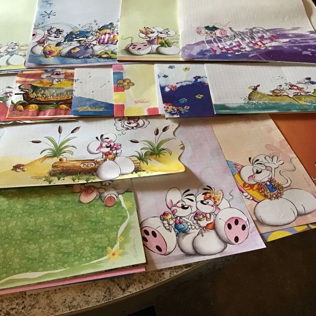 Carta: Schreibpapier Set ca.50 ca200Diddel A4Blätter – Usato da Bazenheid venduto da jud_wk8k 5
