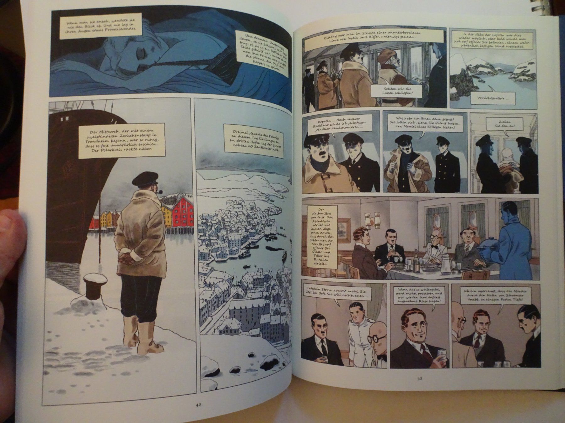 Comics: Comic Buch DER PASSAGIER DER POLARLYS nach Simenon – Gebraucht aus Schönenwerd von schnitzunddrunter 3