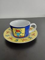  Keith Haring Tasse mit unterteller Porzellan