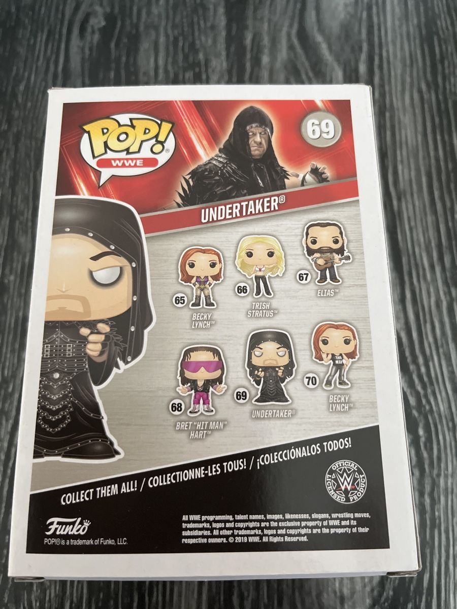 Funko Statuette: Figurine Funko Pop WWE Undertaker # 69 – Usato da Yverdon-les-Bains venduto da vin_95zk 2