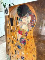 Sommer Sale 🌞 Gustav Klimt Wandbild Kuss XXL 70x100 cm!