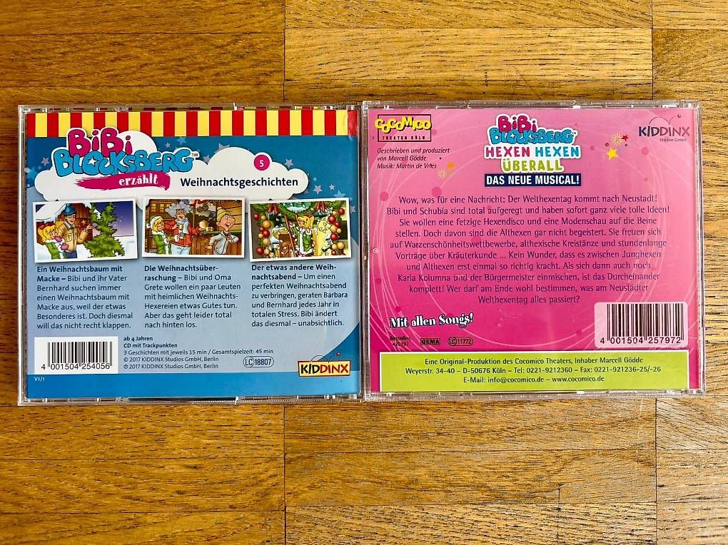 Audiolibri: Zwei Bibi Blocksberg Hörspiele – Usato da Hedingen venduto da inf_mjl7 1