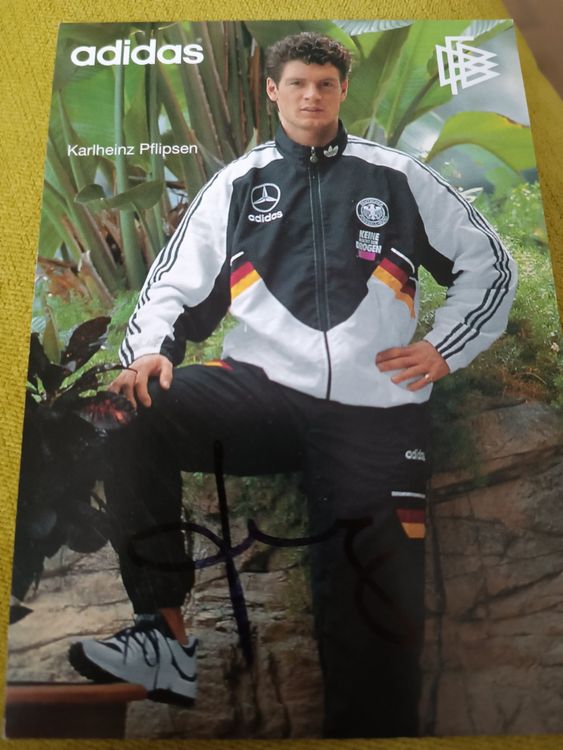 Karlheinz Pflipsen 90er Jahre handsignierte Autogrammkarte Kaufen