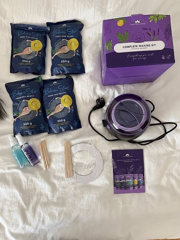 Epilatori: Tress Wellness Complete Waxing Kit + Wachsperlen – Usato da Winkel venduto da jbuchwalder17