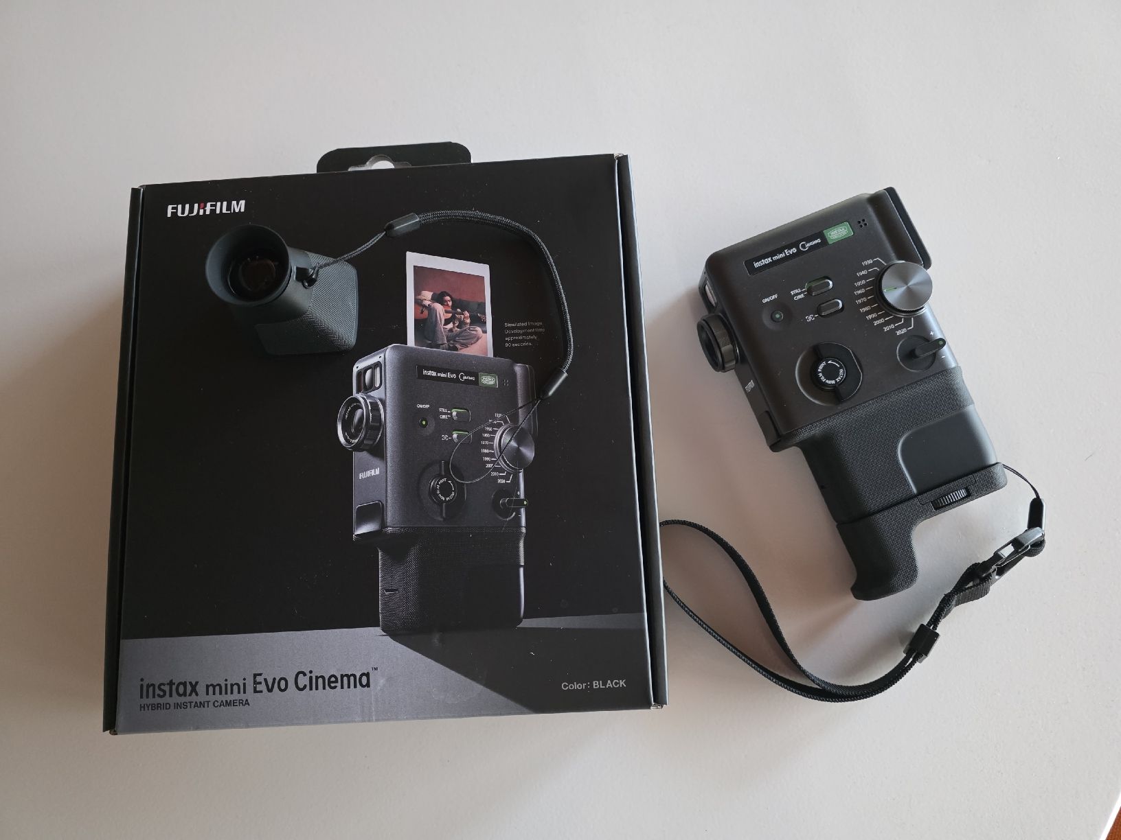 Fujifilm Fotocamera: Fujifilm Instax Mini Evo Cinema – Nuovo (secondo la descrizione) da Günsberg venduto da Kruemel83