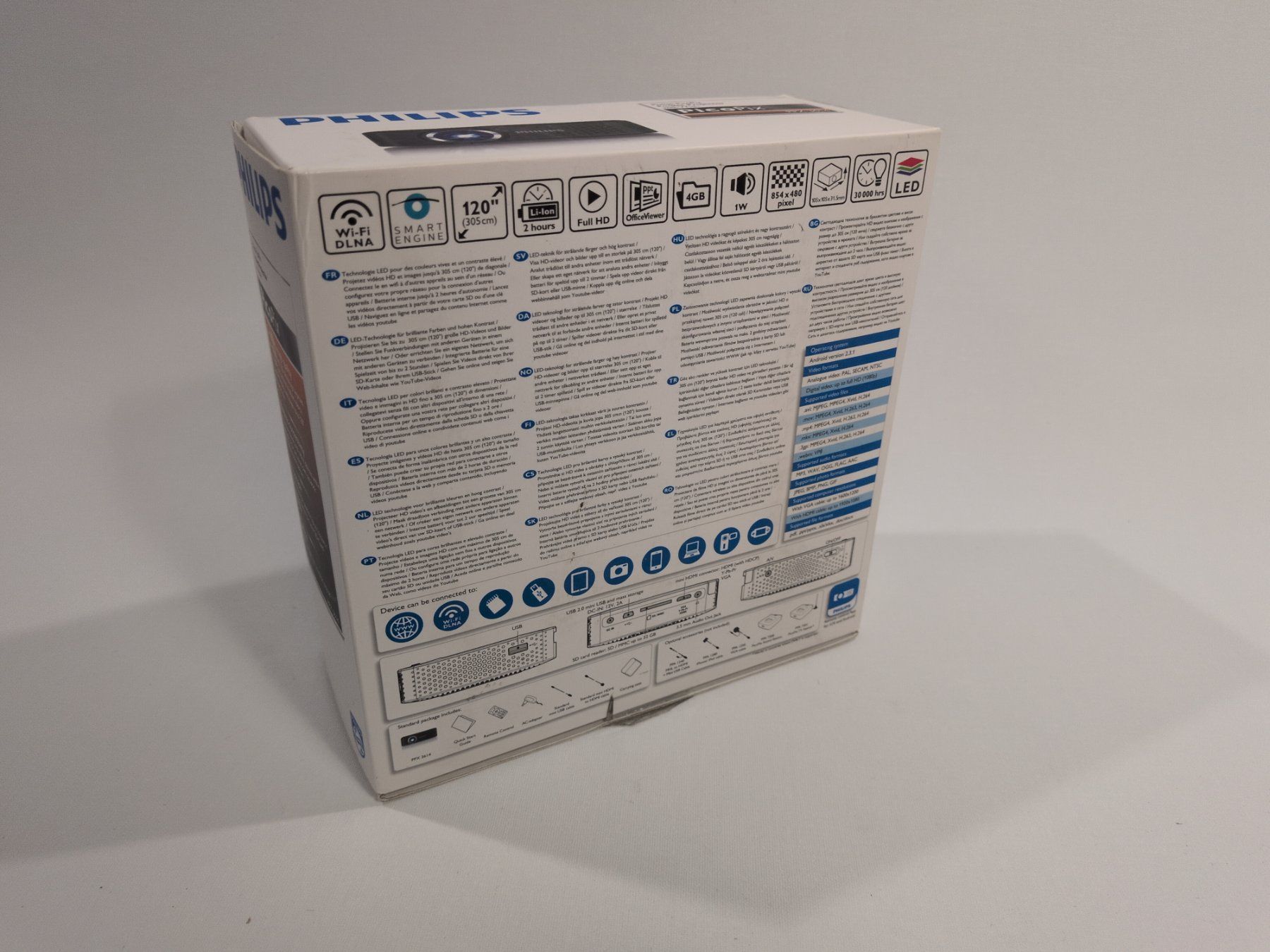 Philips Proiettori: Mini Beamer mit Akku - Philips PicoPix PPX 3614 – Usato da Rüfenacht BE venduto da swalin 3